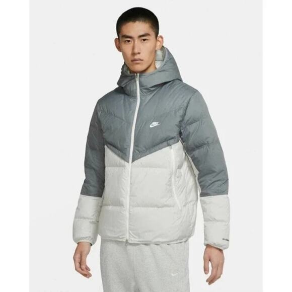 Nike Sportswear Storm-FIT Windrunner PRIMALOFT Coat 'Smoke Grey' Men's Size L - Picture 13 of 16